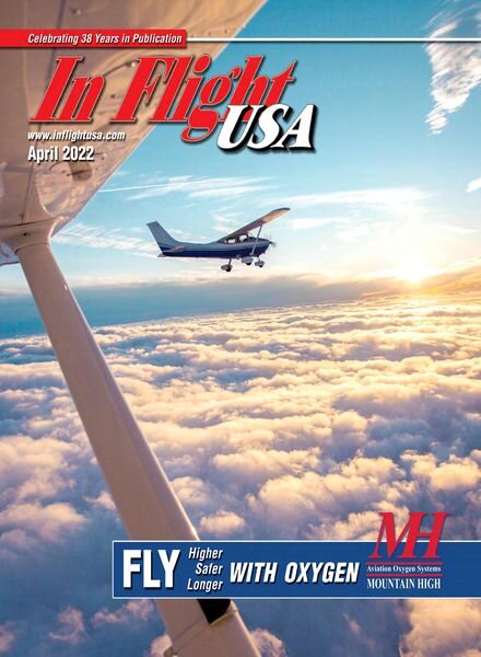 In Flight USA – April 2022 Cover