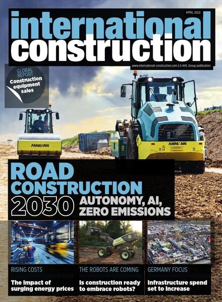 International Construction – April 2022 Cover