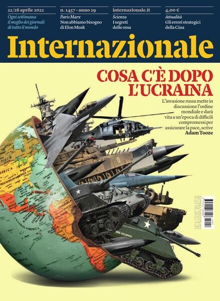 Internazionale – Aprile 2022 Cover