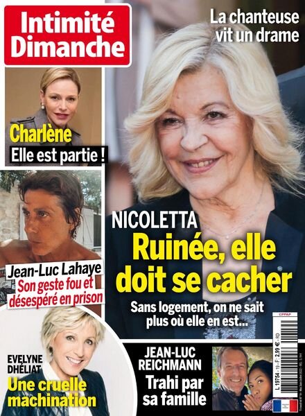 Intimite Dimanche – Mai-Juillet 2022 Cover