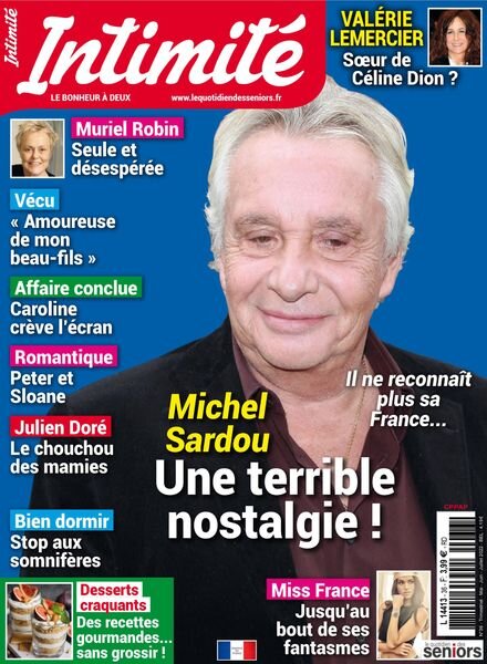 Intimite – Mai-Juillet 2022 Cover