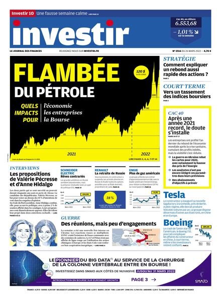 Investir – 26 Mars 2022 Cover