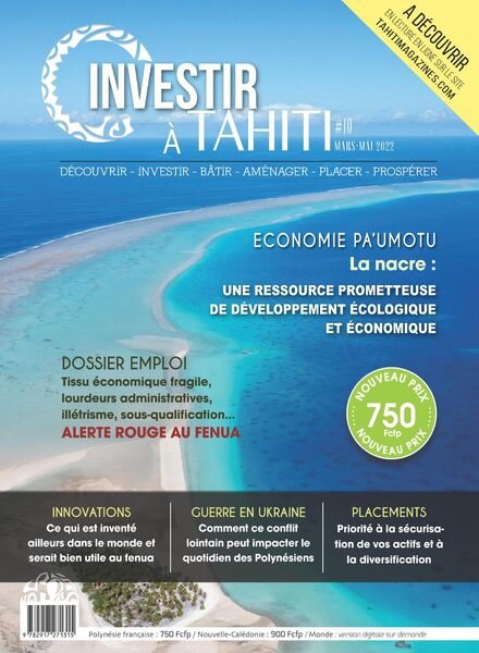 Investir a Tahiti – Mars-Mai 2022 Cover