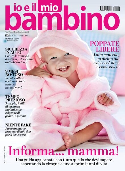 Io e il mio Bambino – agosto 2018 Cover