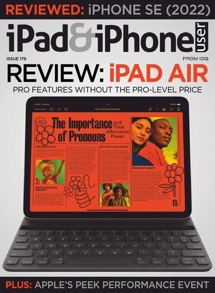 iPad & iPhone User – April 2022 Cover