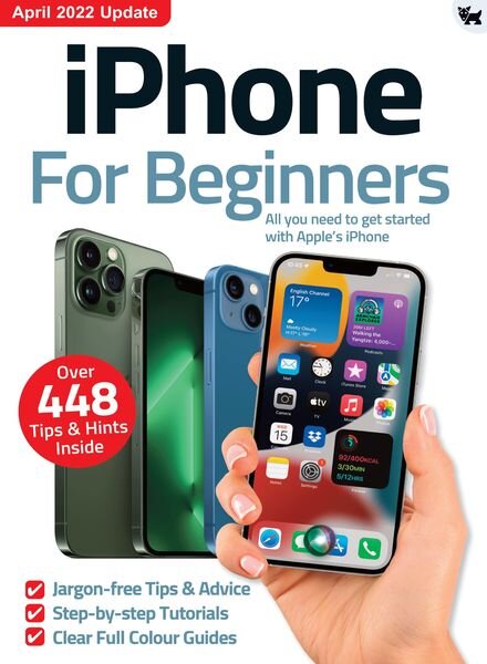 iPhone For Beginners – April 2022 Cover