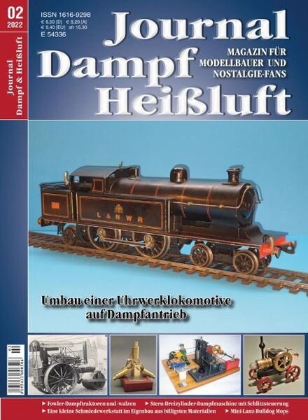 Journal Dampf & Heissluft – April 2022 Cover