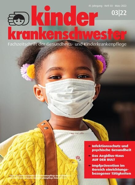 Kinderkrankenschwester – Marz 2022 Cover