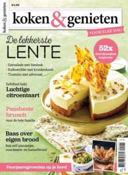 Koken & Genieten – maart 2022