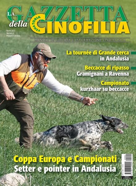 La Gazzetta Della Cinofilia Venatoria – aprile 2022 Cover