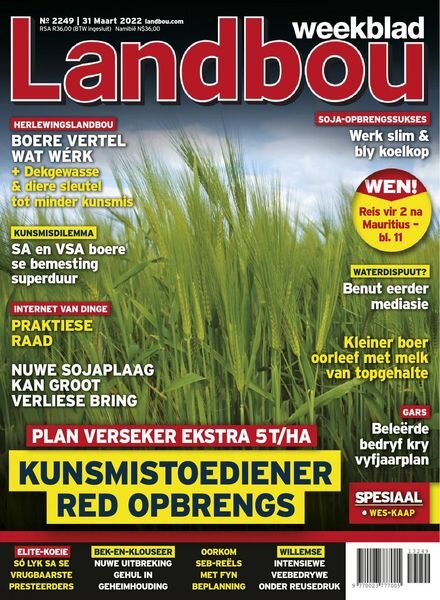 Landbouweekblad – 31 Maart 2022 Cover