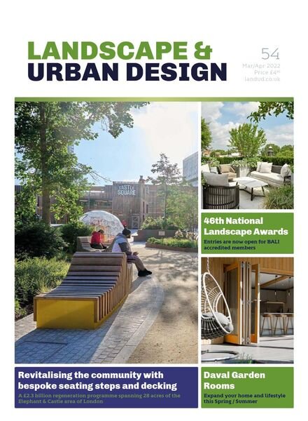 Landscape & Urban Design – March 2022 Cover