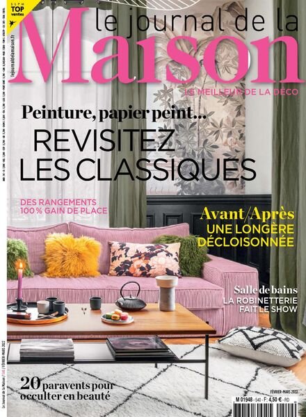 Le Journal de la Maison – fevrier 2022 Cover