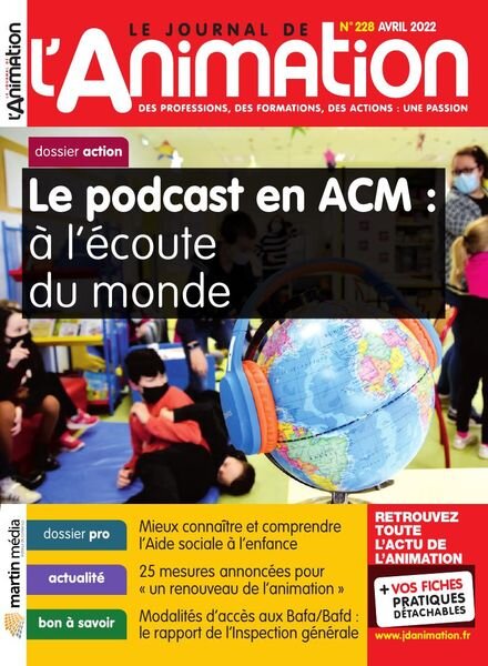 Le Journal de l’Animation – Avril 2022 Cover