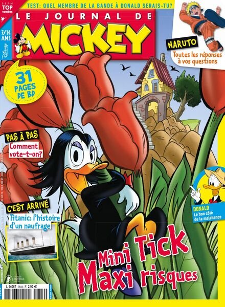 Le Journal de Mickey – 20 Avril 2022 Cover