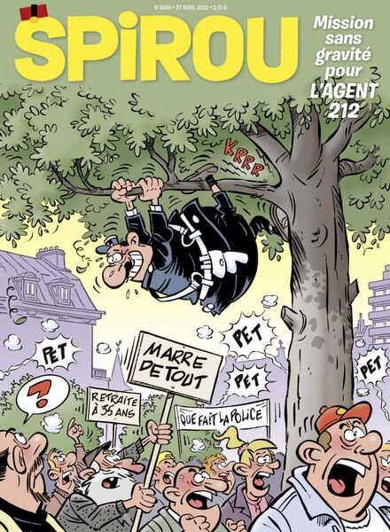 Le Journal de Spirou – 27 Avril 2022 Cover
