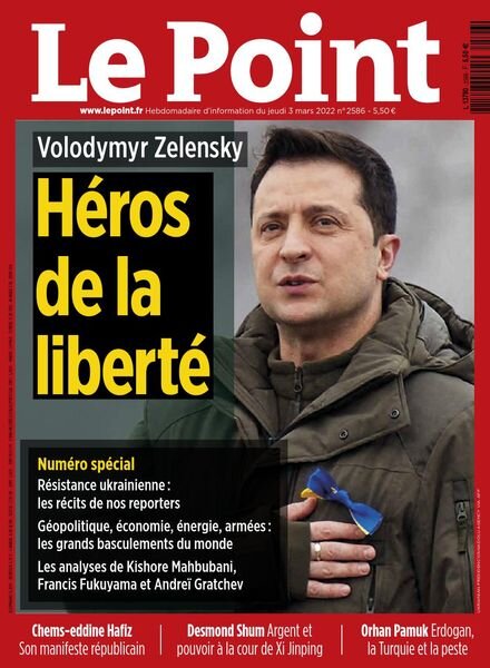 Le Point – 03 Mars 2022 Cover