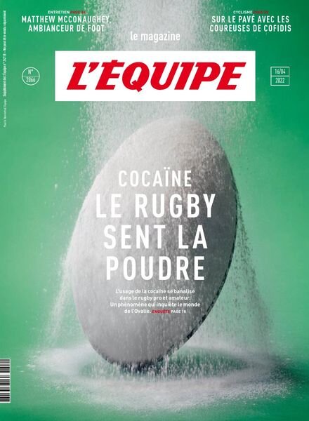 L’Equipe Magazine – 16 Avril 2022 Cover