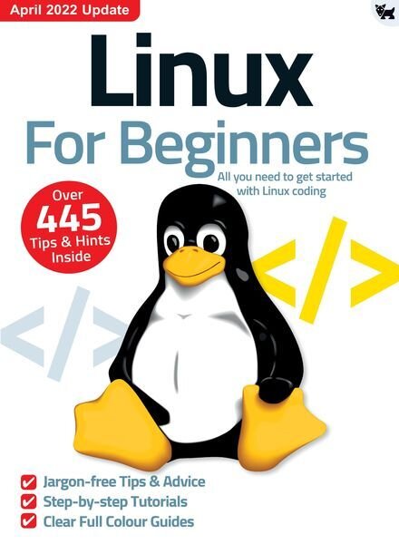 Linux For Beginners – April 2022 Cover