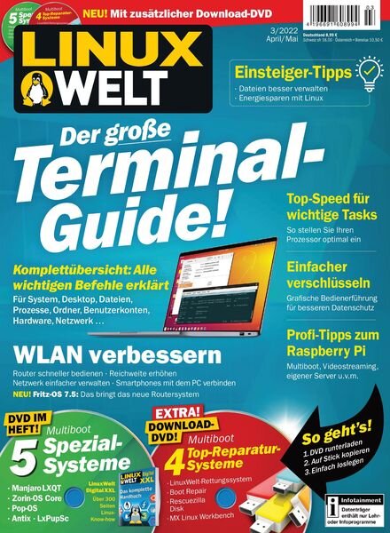Linux Welt – April 2022 Cover