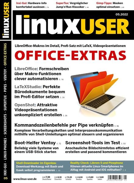 LinuxUser – Mai 2022 Cover