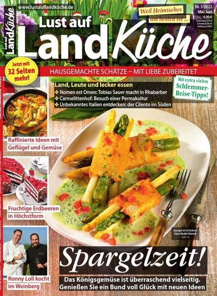 Lust auf LandKuche – Mai-Juni 2022 Cover