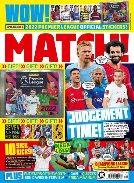 Match! – March 29 2022 Cover