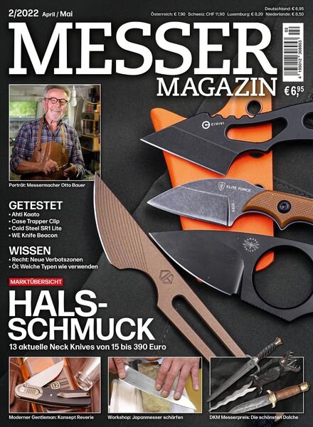 Messer Magazin – April 2022 Cover