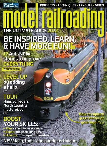 Model Railroading – April 2022 Cover