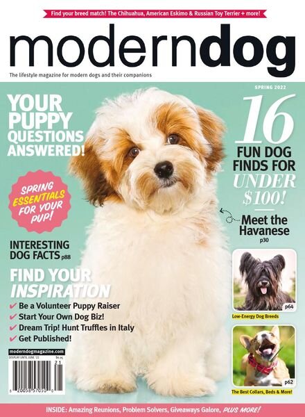 Modern Dog USA – April 2022 Cover