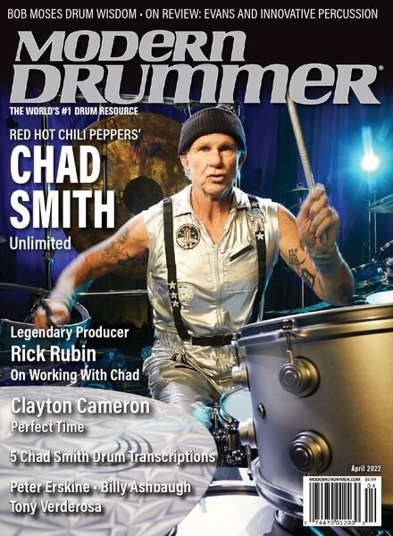 Modern Drummer Magazine – April 2022 Cover