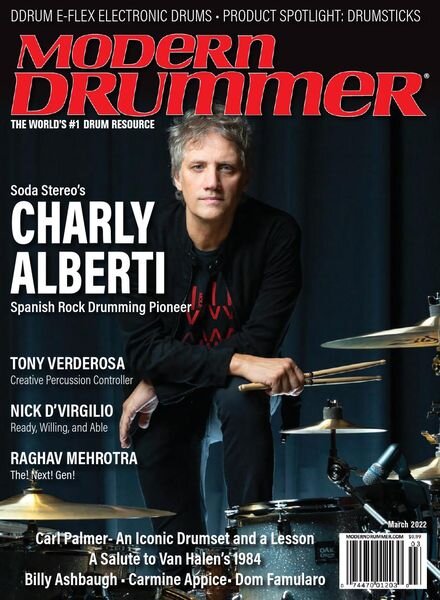 Modern Drummer Magazine – March 2022 Cover