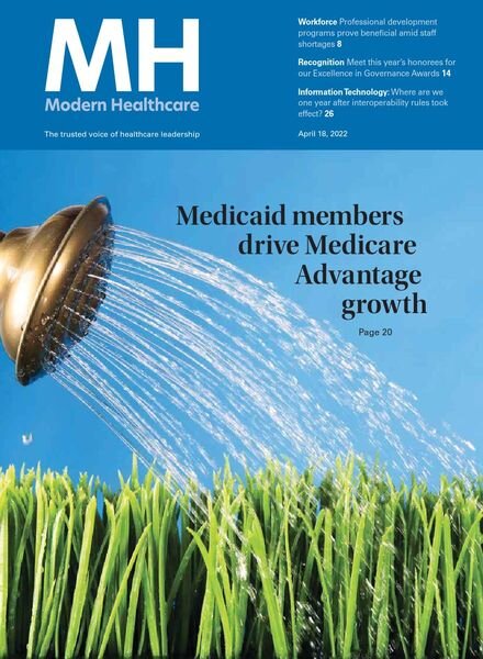 Modern Healthcare – April 18 2022 Cover
