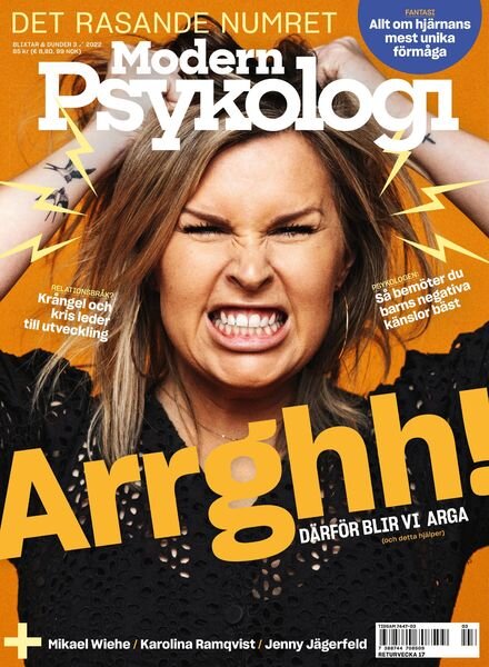 Modern Psykologi – mars 2022 Cover