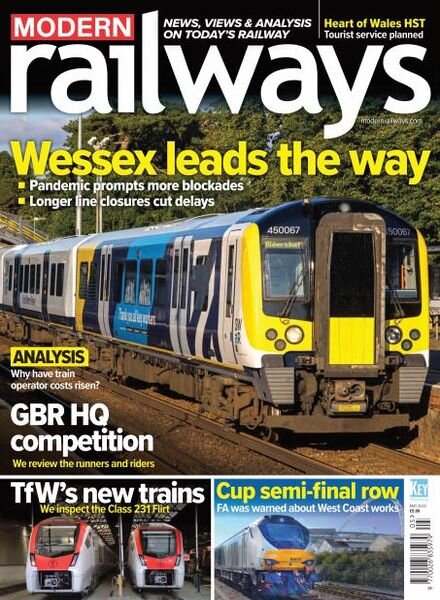 Modern Railways – May 2022 Cover