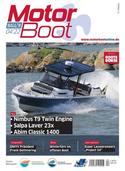 Motorboot Magazin – April 2022 Cover