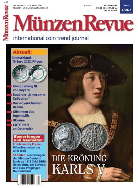 MunzenRevue – Marz 2022 Cover