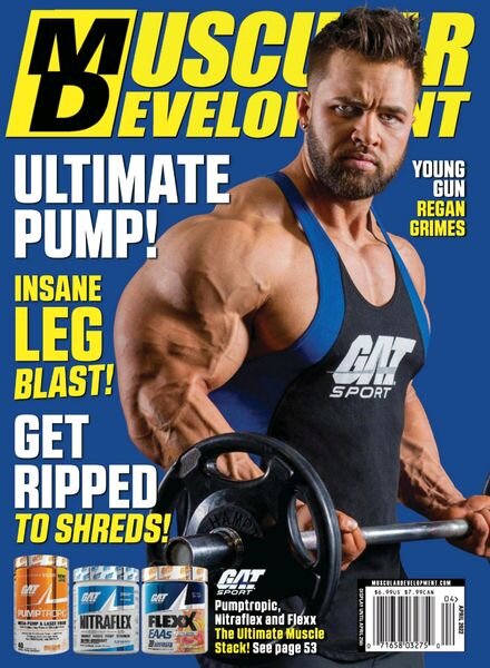 Muscular Development – April 2022 Cover