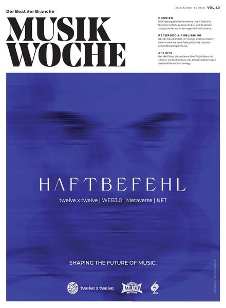 MusikWoche – 28 Marz 2022 Cover