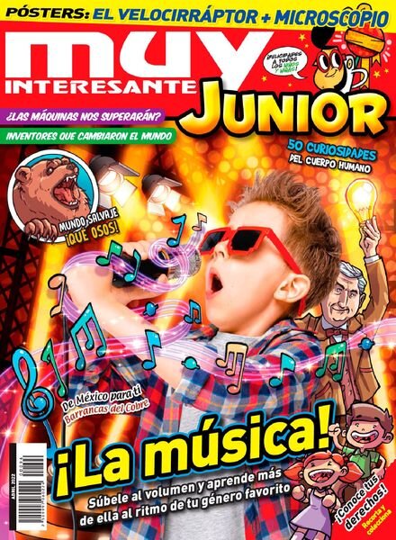 Muy Interesante Junior Mexico – abril 2022 Cover