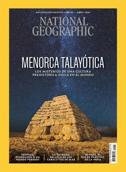 National Geographic Espana – abril 2022 Cover