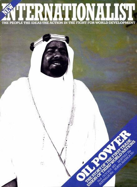 New Internationalist – October 1973 Cover