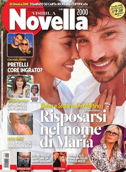 Novella 2000 – 24 marzo 2022 Cover