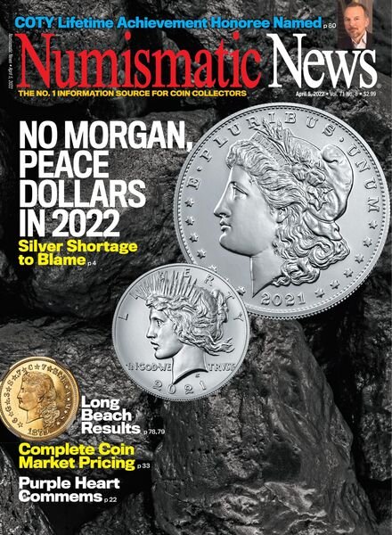 Numismatic News – 25 March 2022 Cover