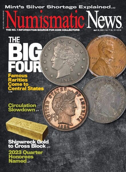 Numismatic News – April 26 2022 Cover