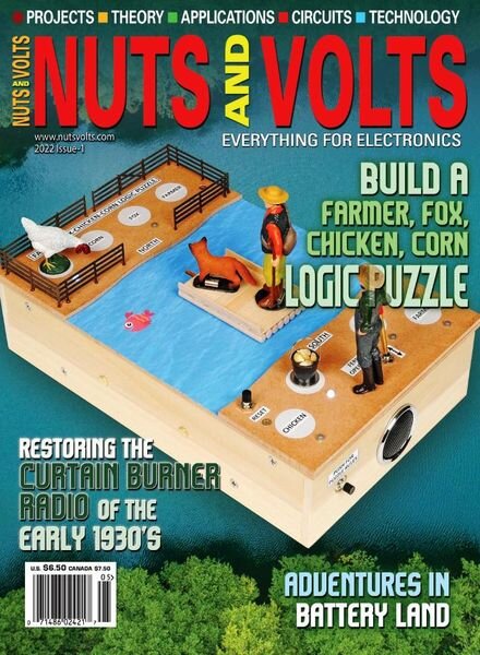 Nuts and Volts – Issue 1 2022 Cover