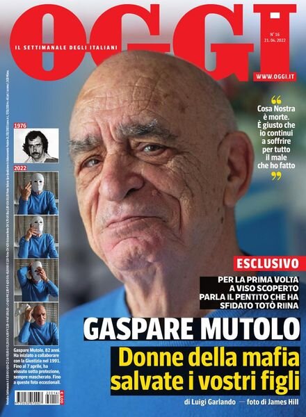 Oggi – 21 aprile 2022 Cover