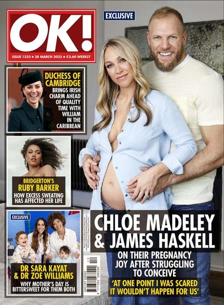 OK! Magazine UK – Issue 1332 – 28 March 2022 Cover
