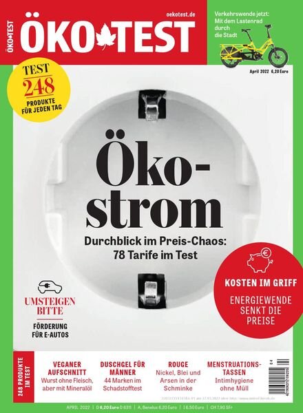 Okotest – April 2022 Cover