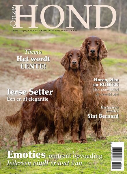 Onze Hond – maart 2022 Cover